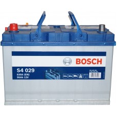 Автомобільний акумулятор Bosch 6СТ-95 L+ S4 029 Автомобільний акумулятор Bosch 6СТ-95 L+ S4 029