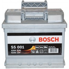 Автомобільний акумулятор Bosch 6СТ-52 R+ S5 001