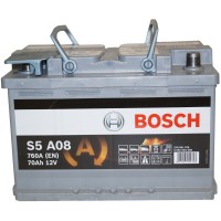 Автомобільний акумулятор Bosch AGM 6СТ-70 R+ S5A 080