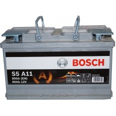 Автомобільний акумулятор Bosch AGM 6СТ-80 R+ S5A 110
