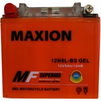 Мото акумулятор  Maxion 12N9L-BS Gel