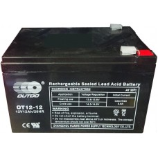 Промисловий акумулятор Outdo 6СТ-12 12V Промисловий акумулятор Outdo 6СТ-12 12V