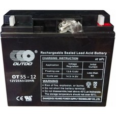 Промисловий акумулятор Outdo 6СТ-55 12V Промисловий акумулятор Outdo 6СТ-55 12V