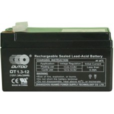 Промисловий акумулятор Outdo 6СТ-1,3 12V Промисловий акумулятор Outdo 6СТ-1,3 12V