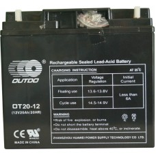 Промисловий акумулятор Outdo 6СТ-20 12V Промисловий акумулятор Outdo 6СТ-20 12V