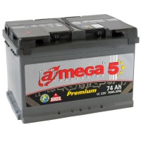 Автомобільний акумулятор A-Mega 6СТ-74 L+ Premium 5