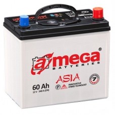 Автомобільний акумулятор A-Mega 6СТ-60 R+ asia Автомобільний акумулятор A-Mega 6СТ-60 R+ asia