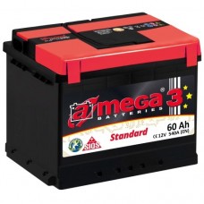 Автомобільний акумулятор A-Mega 6СТ-60 L+ Standart 3 Автомобільний акумулятор A-Mega 6СТ-60 L+ Standart 3