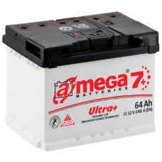Автомобільний акумулятор A-Mega 6СТ-64 R+ Ultra Plus 7+ Автомобільний акумулятор A-Mega 6СТ-64 R+ Ultra Plus 7+