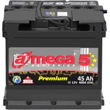 Автомобільний акумулятор A-Mega 6СТ-45 R+ Premium 5
