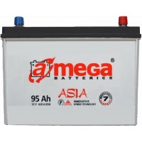 Автомобільний акумулятор A-Mega 6СТ-95 R+ Asia