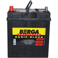 Автомобільний акумулятор Berga 6СТ-35 L+ Basic Block