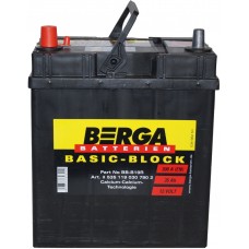 Автомобільний акумулятор Berga 6СТ-35 L+ Basic Block