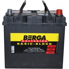 Автомобільний акумулятор Berga 6СТ-60 R+ Basic Block