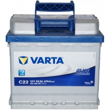 Автомобільний акумулятор Varta 6СТ-52 BLUE dynamic (C22)