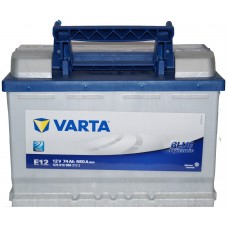 Автомобільний акумулятор Varta 6СТ-74 BLUE dynamic (E12)
