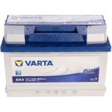 Автомобільний акумулятор Varta 6СТ-72 BLUE dynamic (E43)