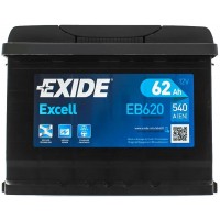 Автомобільний акумулятор Exide 6СТ-62 R+ Excell