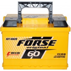Автомобільний акумулятор Forse 6СТ-60 R+ Original 