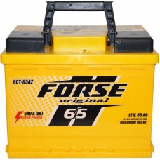 Автомобільний акумулятор Forse 6СТ-65 L+ Original
