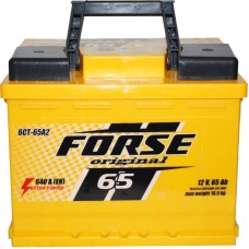 Автомобільний акумулятор Forse 6СТ-65 R+ Original