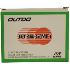 Мото акумулятор Outdo GT4-B5 AGM Мото акумулятор Outdo GT4-B5 AGM