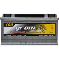 Автомобільний акумулятор Grom 6СТ-100R+ Premium 