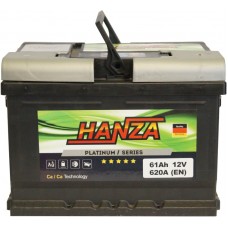 Автомобільний акумулятор Hanza 6СТ-61 R+ Platinum Автомобільний акумулятор Hanza 6СТ-61 R+ Platinum