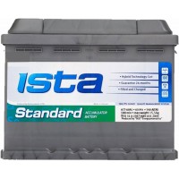 Автомобільний акумулятор Ista 6СТ-60 L+ Standard