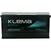 Автомобільний акумулятор Klema 6СТ-100 R+