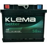 Автомобільний акумулятор Klema 6СТ-50 L+