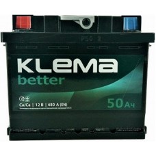 Автомобільний акумулятор Klema 6СТ-50 L+