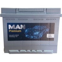 Автомобільний акумулятор MAN 6СТ-60 L+ Premium
