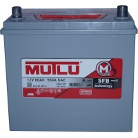 Автомобільний акумулятор Mutlu 6СТ-60 L+ Jis Series 2 Mutlu 60L+ без юбки
