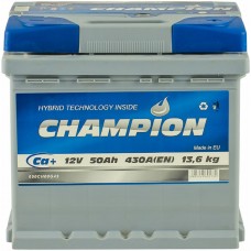 Автомобільний акумулятор Champion 6СТ-50 R+ Standart 
