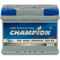 Автомобільний акумулятор Champion 6СТ-65 R+ Standart