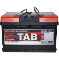 Автомобільний акумулятор TAB 6СТ-75 R+ Magic Автомобільний акумулятор TAB 6СТ-75 R+ Magic