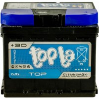 Автомобільний акумулятор Topla 6СТ-54 R+ Top