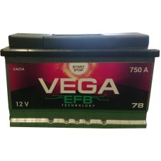 Автомобільний акумулятор Vega 6СТ-78 R+ EFB Start/Stop
