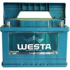 Автомобільний акумулятор Westa 6СТ-74 R+ Premium