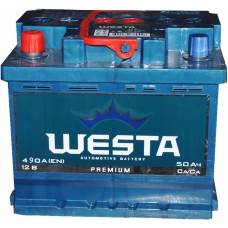 Автомобільний акумулятор Westa 6СТ-50 L+ Premium