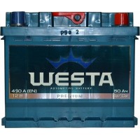 Автомобільний акумулятор Westa 6СТ-50 R+ Premium    