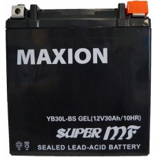 Мото акумулятор Maxion YB30L-BS Gel Мото акумулятор Maxion YB30L-BS Gel