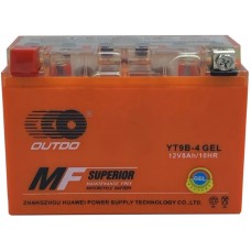 Мото акумулятор Outdo YT9B-4 Gel Мото акумулятор Outdo YT9B-4 Gel