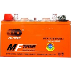 Мото акумулятор Outdo YTX7A-BS Gel Мото акумулятор Outdo YTX7A-BS Gel