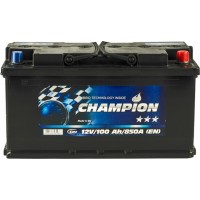 Автомобільний акумулятор Champion 6СТ-100 R+ Black