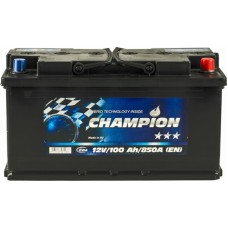 Автомобільний акумулятор Champion 6СТ-100 R+ Black