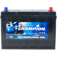 Автомобільний акумулятор Champion 6СТ-100 R+ Jis Black
