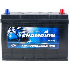 Автомобільний акумулятор Champion 6СТ-100 R+ Jis Black