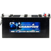 Вантажний акумулятор  Champion 6СТ-220 L+ Black